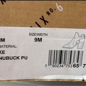 Mix No. 6 Nubuck Ankle Booties